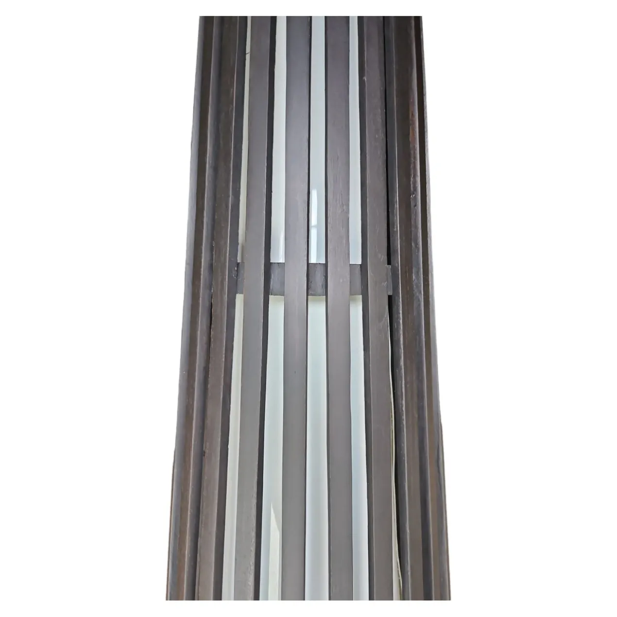 Interieurdirekt – Vloerlamp Anto – Teakhout – 150cm – Zwart