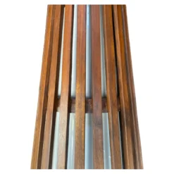 Interieurdirekt – Vloerlamp Anto – Teakhout – 120cm – Walnoot
