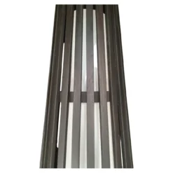Interieurdirekt – Vloerlamp Anto – Teakhout – 120cm – Zwart