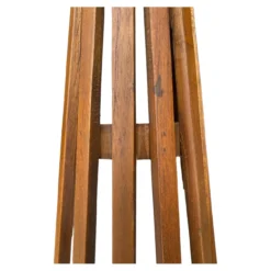 Interieurdirekt – Vloerlamp Anto – Teakhout – 60cm – Walnoot