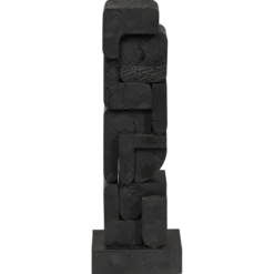Isan sculptuur ornament hout zwart