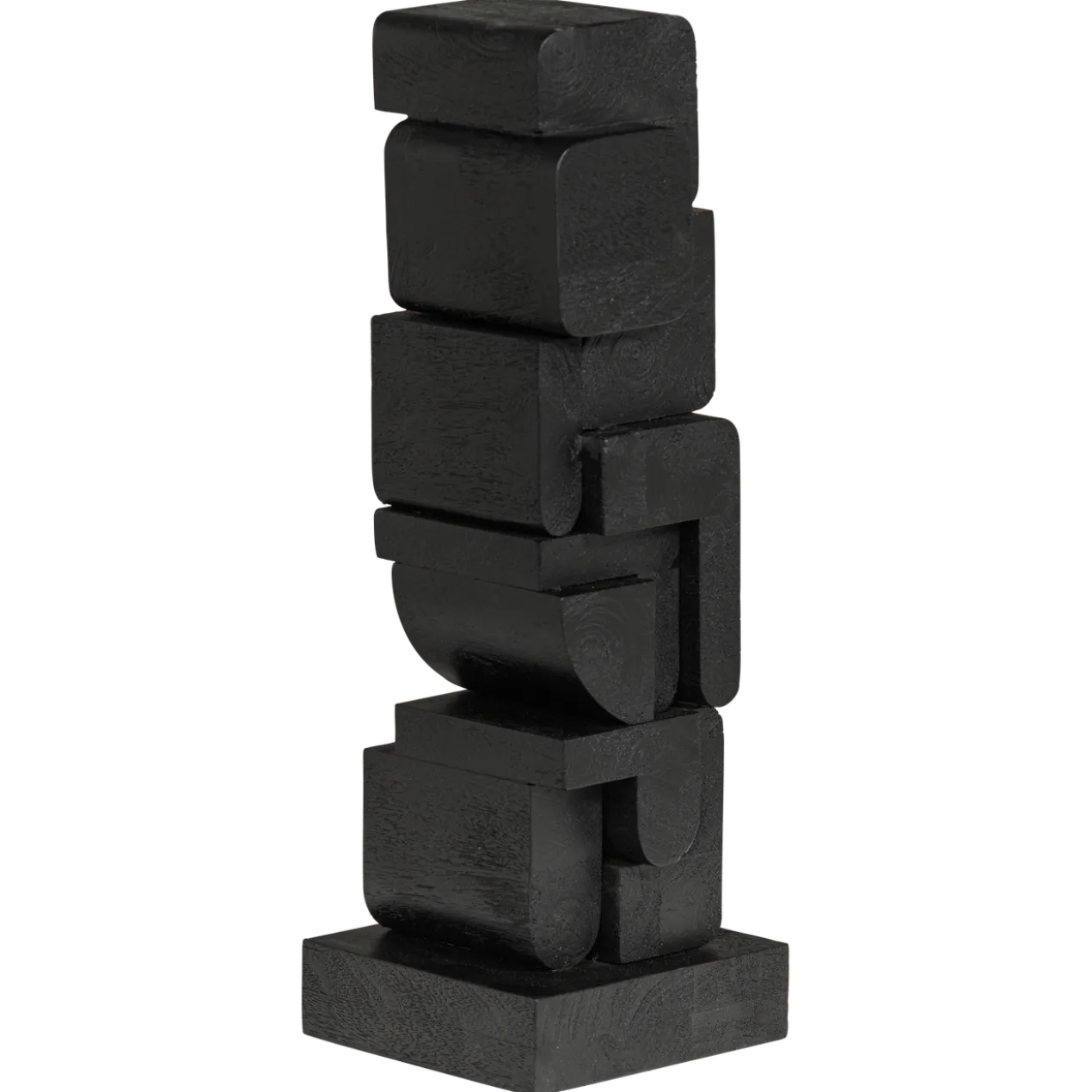 Isan sculptuur ornament hout zwart