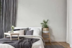 Ivoorkleurig behang met glanzend effect – beige, crème, metallic #1