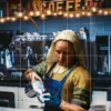 IXXI Milkmaid 21st Century 100x120cm