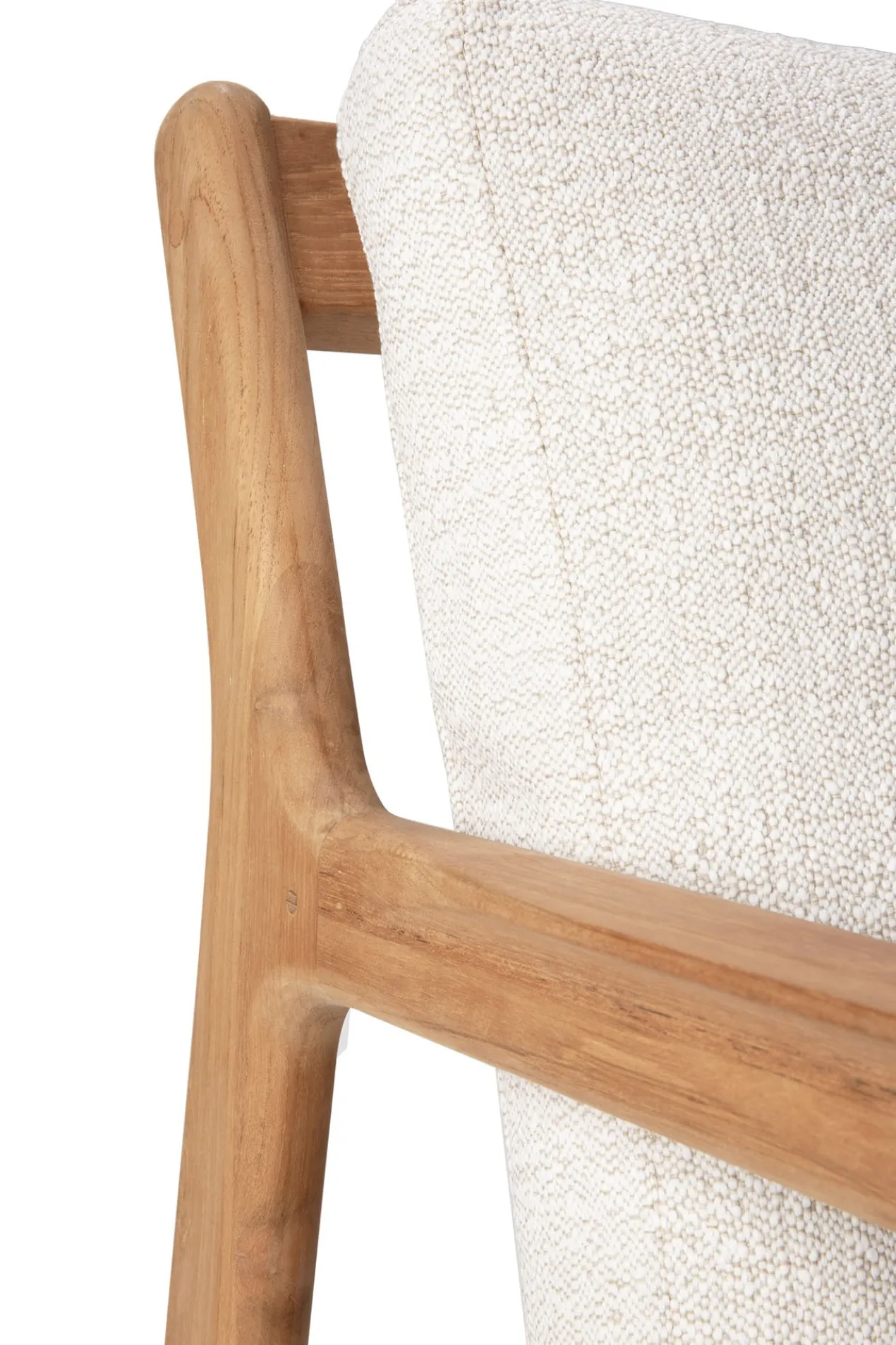 Jack outdoor bank 180 - teak - off white