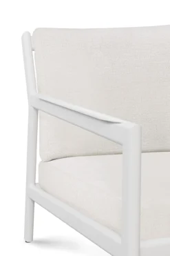 Jack sofa 178cm - wit aluminium - compleet - off white kussens
