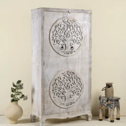 Jai - Mangohouten Kledingkast Tree of Life
