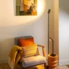 JAKE VLOERLAMP 2-LICHTS ZWART