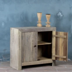 Jasleen - Kast van Gerecycled Hout Rustieke Stijl
