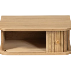 Jena hangend nachtkastje links/rechts mdf/grenen naturel