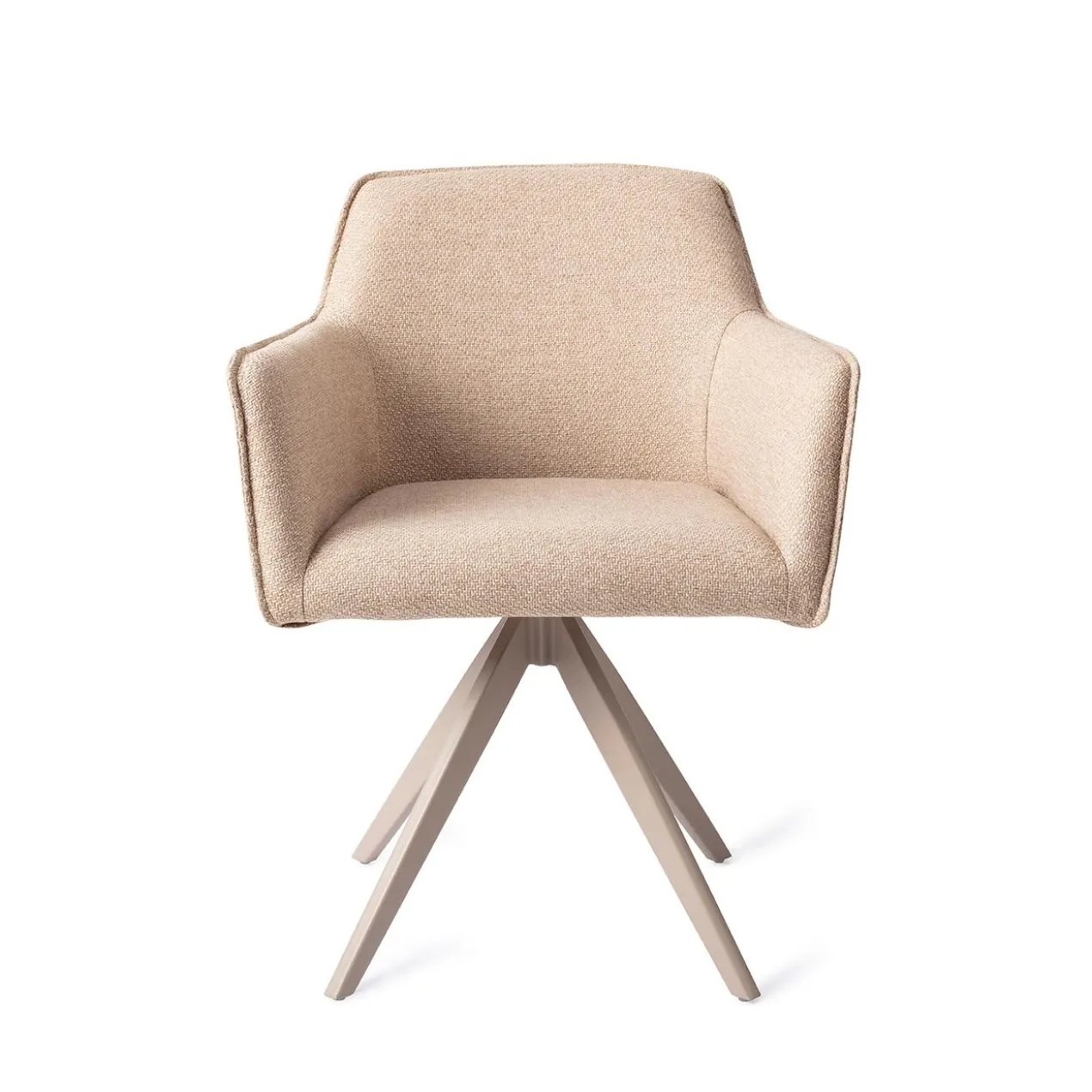 Jesper Home Eetkamerstoel Hofu - Turn Beige Wild Walnut