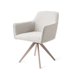 Jesper Home Eetkamerstoel Hofu - Turn Beige Checkers Charm