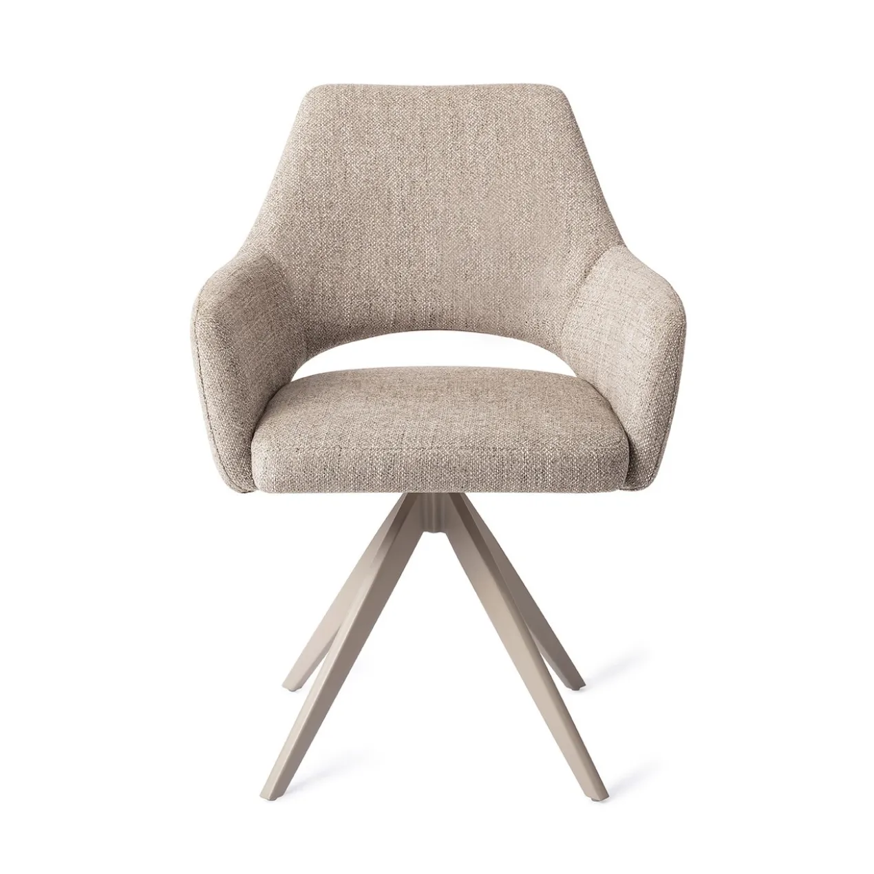 Jesper Home Eetkamerstoel Yanai - Turn Beige Biscuit Beach