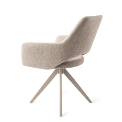 Jesper Home Eetkamerstoel Yanai - Turn Beige Biscuit Beach