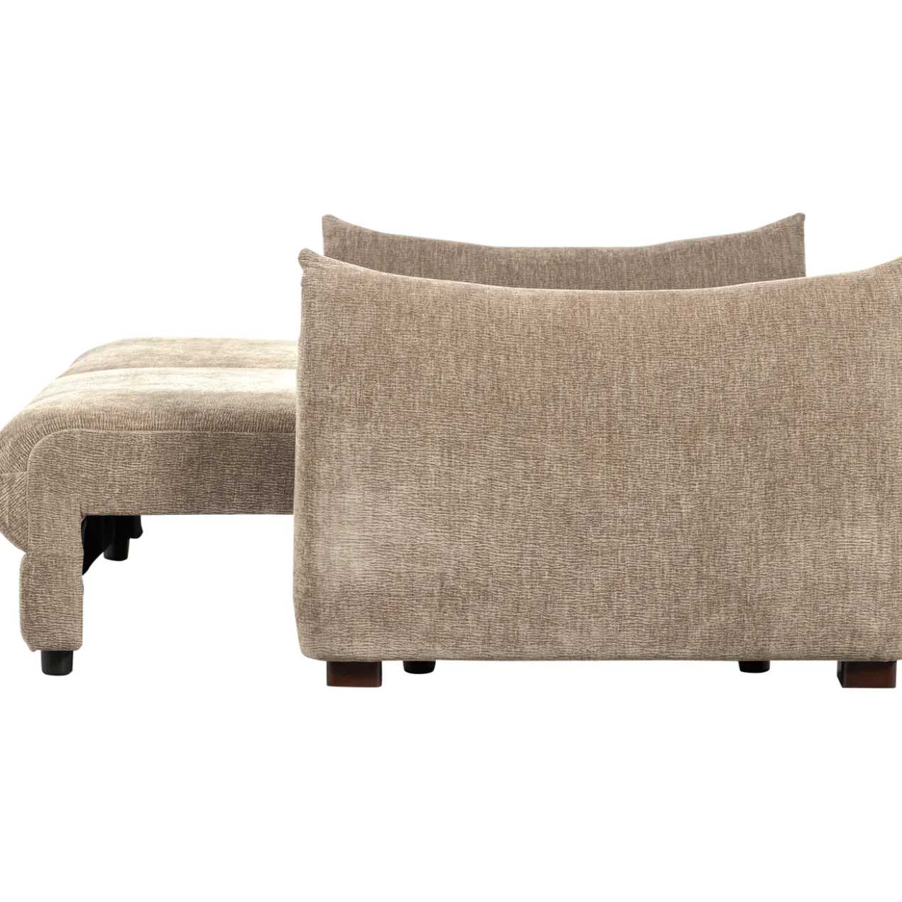 Jonne 3-zits slaapbank chenille naturel