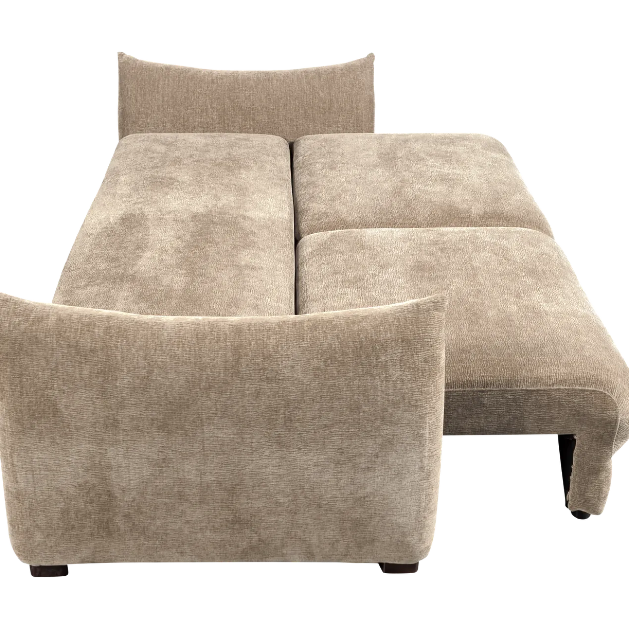 Jonne 3-zits slaapbank chenille naturel