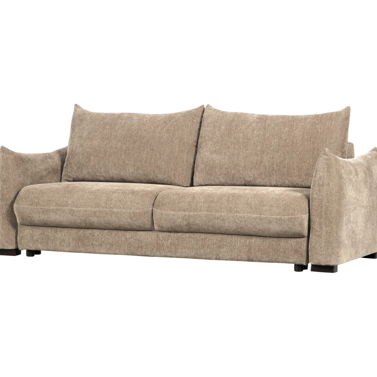 Jonne 3-zits slaapbank chenille naturel