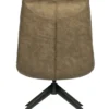 Jouke draaifauteuil leerlook groen [fsc]