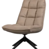 Jouke draaifauteuil zand [fsc]