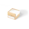 Juwelenbox Stowit wit naturel hout S