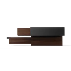 Juwelenbox Stowit zwart walnoot hout L