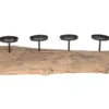 Kaarsenstandaard Teak Teak kaarsenstandaard #1