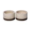 Kaarshouder Travertine S