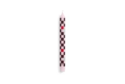 Kaars Pattern red/bordeaux - set van 4