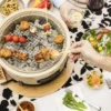 Kamado Tafelgrill Beige
