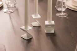 Kandelaar Glowz wit - set van 3