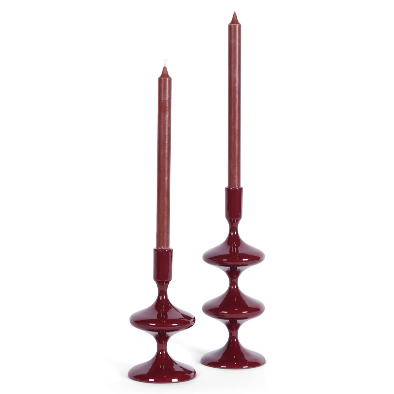 Kandelaar Kim S dark burgundy