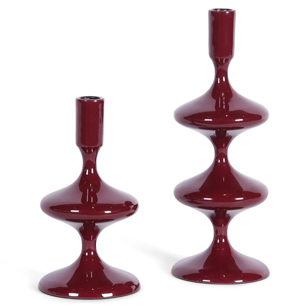 Kandelaar Kim S dark burgundy