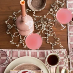 Kandelaar Kim S pink