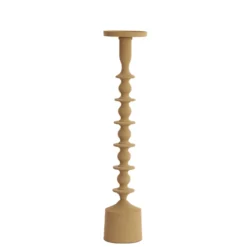 Kandelaar mat beige