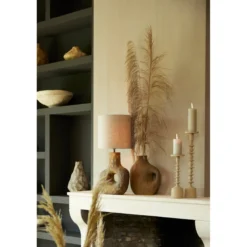 Kandelaar mat beige