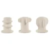 Kandelaar Molly 02 beige - set van 3