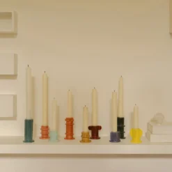 Kandelaar Molly 02 glazed - set van 3