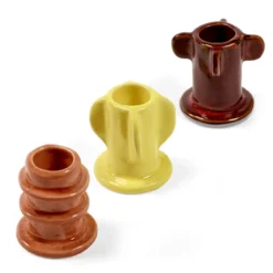 Kandelaar Molly 02 glazed - set van 3