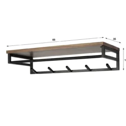 Kapstok Ideal bruin
