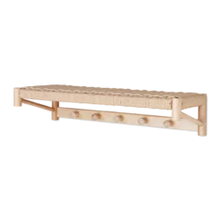 Kapstok Loek Naturel hout