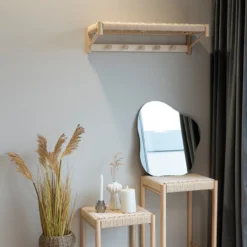 Kapstok Loek Naturel hout