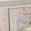 Karam - Handgesneden Console Tafel van Teakhout