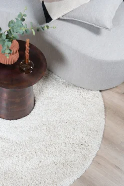 Karpet Rome Creme Rond ø160 cm