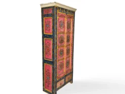 Kast 2 deur 2 la mixed color uniek