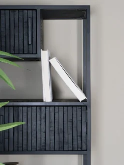 Kast Loek 210 x 80 cm - Bruin Mangohout