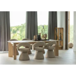 Kella 1-deurs kast mangohout naturel