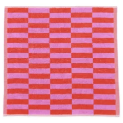 Keukendoek Bonnie 50x50 cm pink/red - set van 2