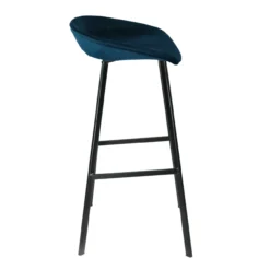 Kick barkruk Finn donkerblauw