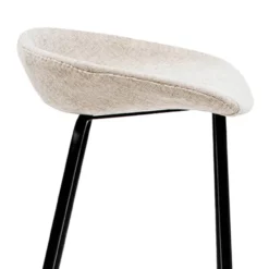 Kick barkruk Riga H80 cm champagne