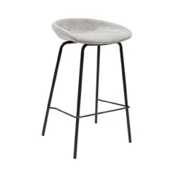 Kick barkruk Riga H70 cm grijs